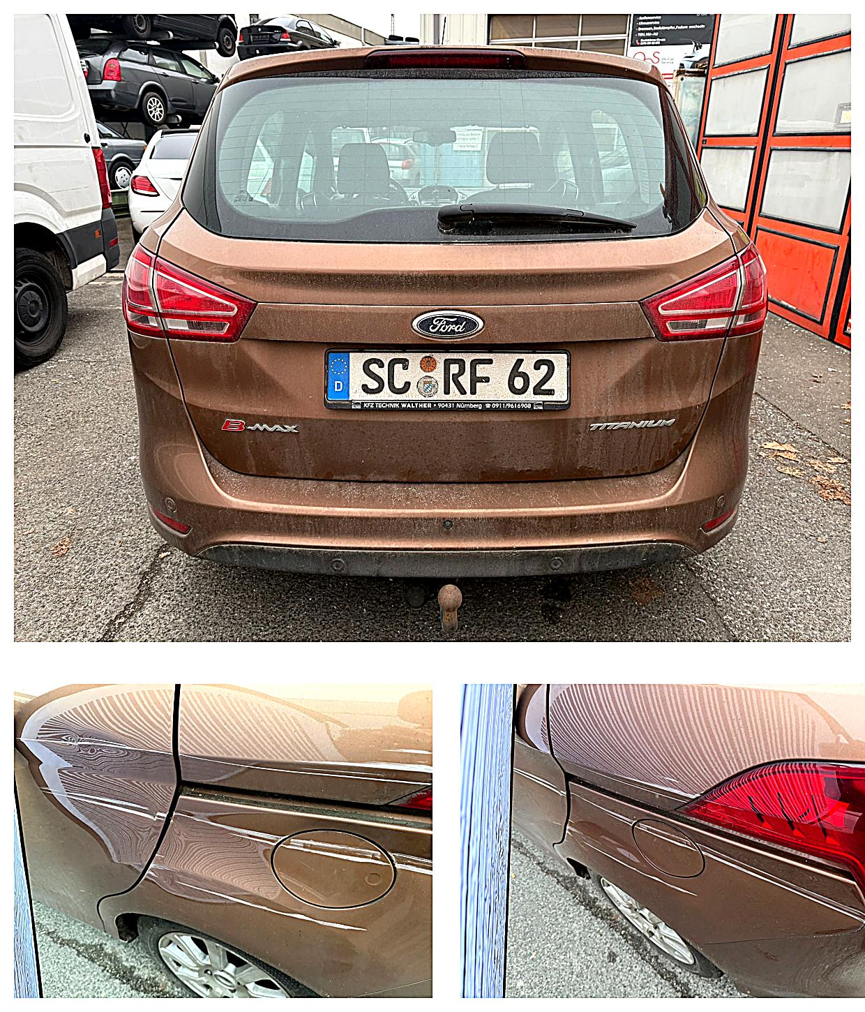 Ford B-Max Titanium - Seitenschaden