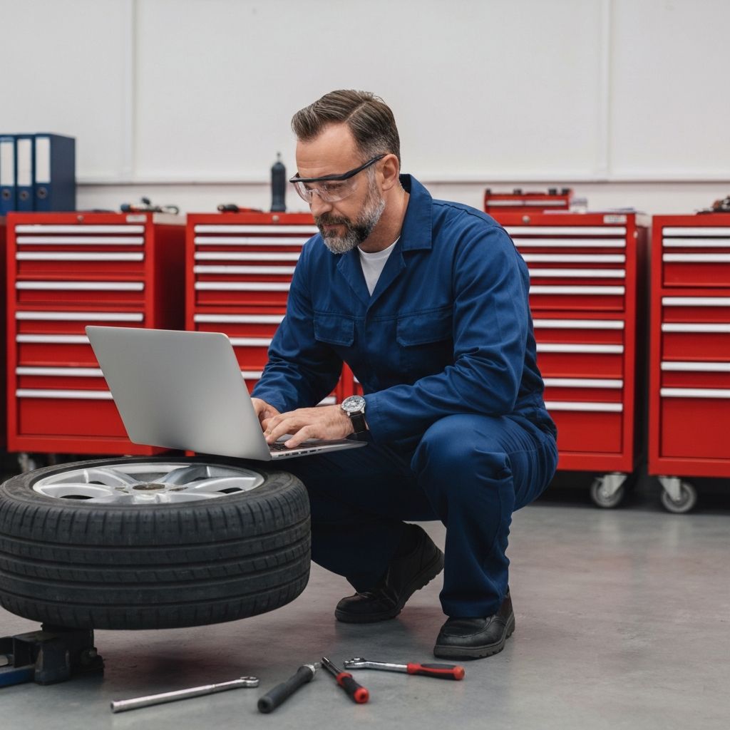 Schadensdokumentation am Laptop